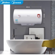 美的(Midea)50L家用电热水器F50-21S1 2100W加热 搪瓷内胆 机械简约操作 加长防电墙