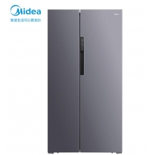 美的(Midea)607L对开门冰箱一级能效双变频净味抑菌智能WIFI风冷无霜