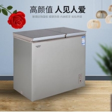 澳柯玛(Aucma) 212L卧式双温家用冷藏冷冻 净味阻霜大冷动力节能冰柜