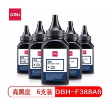 得力（deli）6瓶装 DBH-F388A6 388AT硒鼓碳粉/墨粉