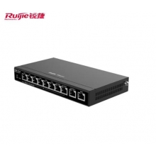 锐捷（Ruijie）千兆路由器 企业级网关路由 双WAN口 无线AC控制器 RG-EG210G-P-E 8口千兆一体机