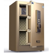 虎牌保险柜家用小型指纹密码WiFi保险箱办公全钢防盗可入墙 70土豪金 驭尚系列（触控密码+TOUCH指纹识别） 